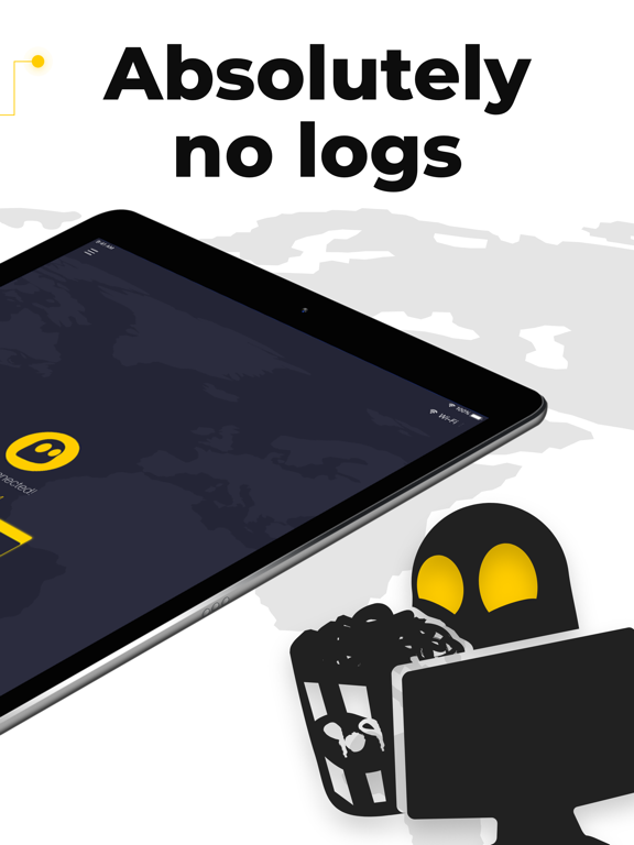 iPad Image of CyberGhost VPN & WiFi Proxy