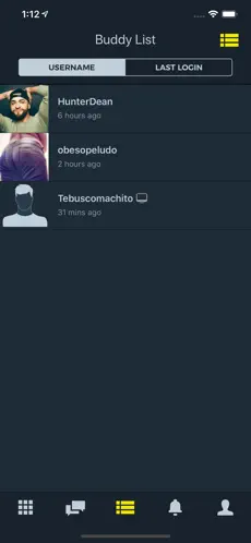 Screenshot 1 Manhunt - Chat gay y ligar iphone