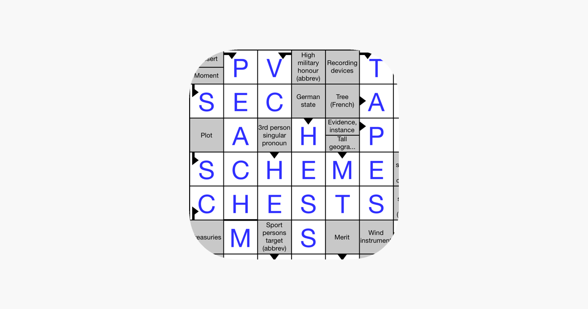 Schwedischer Kreuzwortratsel Im App Store