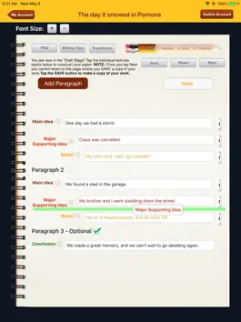 Game screenshot iGoWrite: Writing Resource apk
