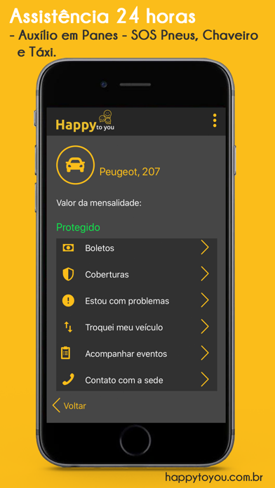 Happy - Proteção Veicular screenshot 4