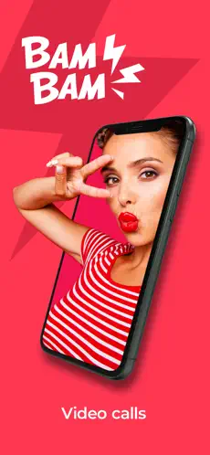 Captura de Pantalla 1 BamBam: Live Random Video Chat iphone