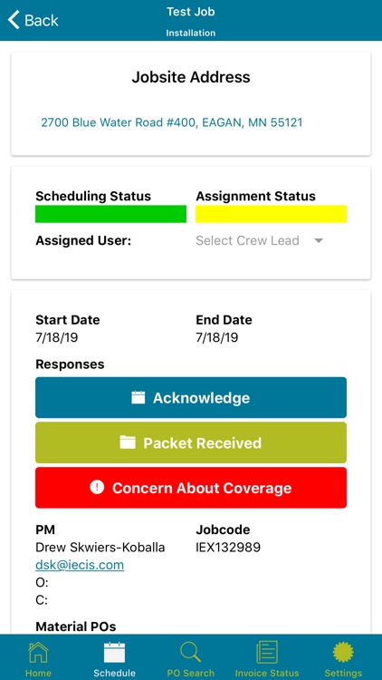 Inside Edge Field Connect