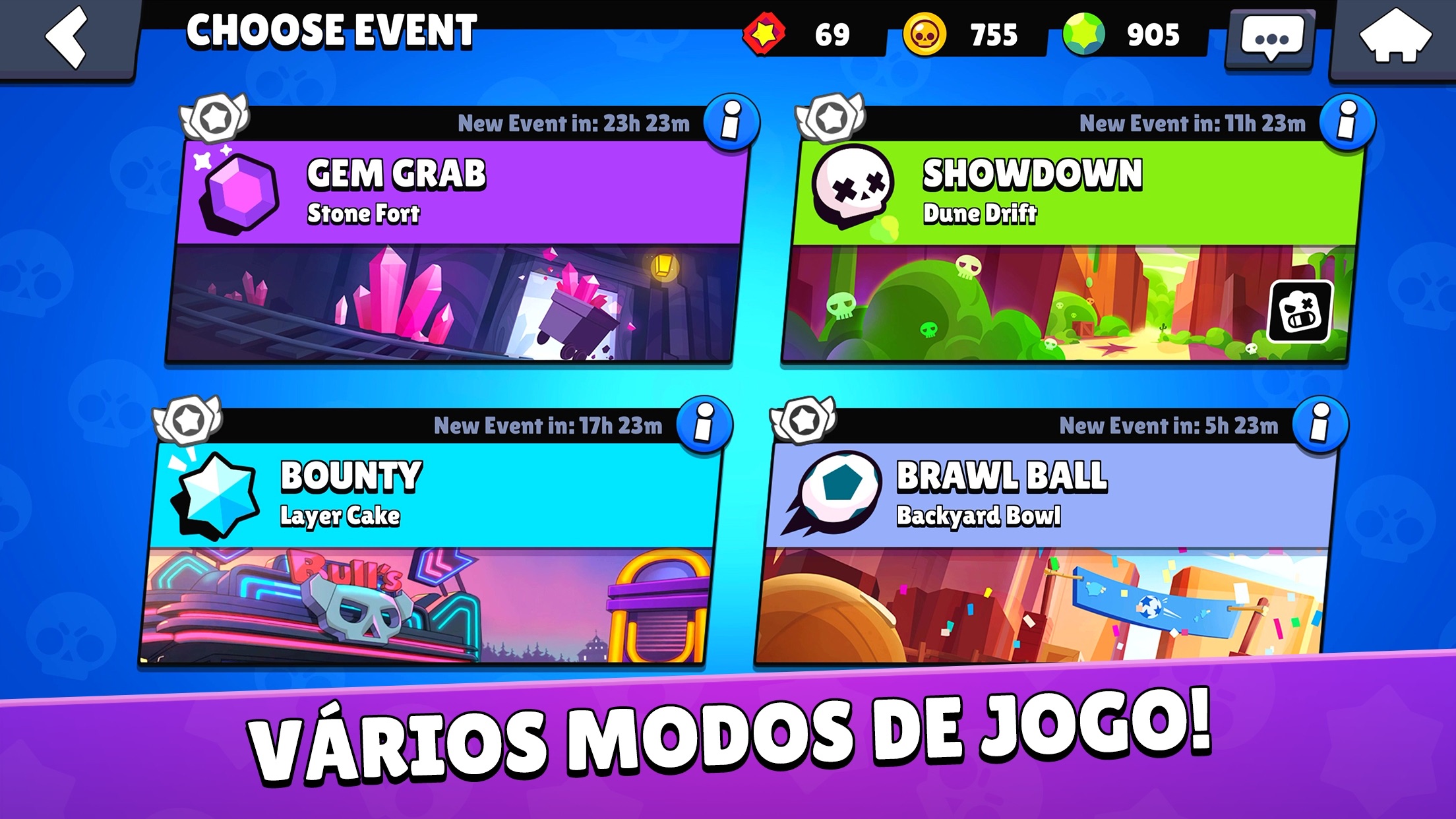 Screenshot do app Brawl Stars