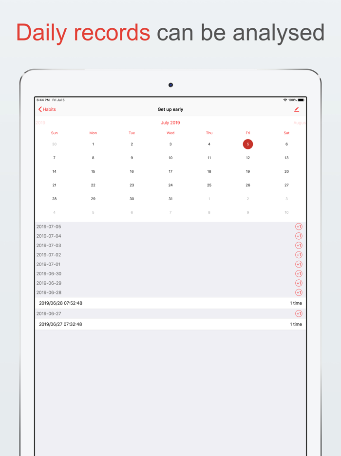 Habit Counter - habit tracker
