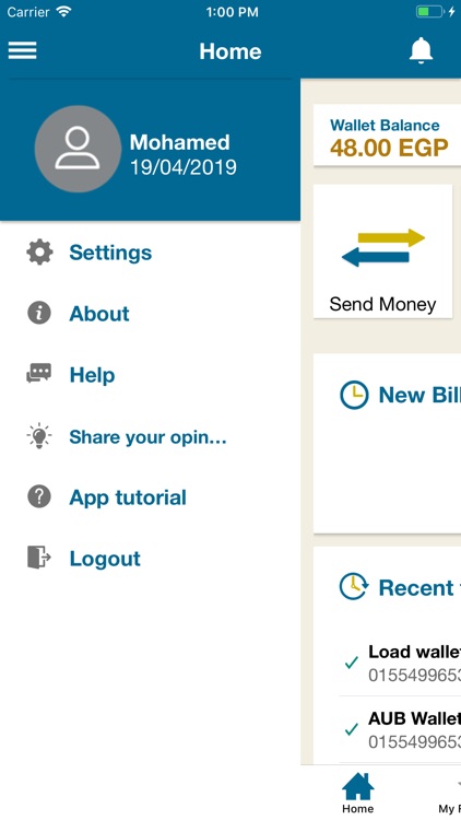 AUBE Mobile Wallet-e-Pocket screenshot-4