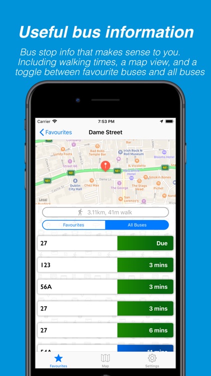 Busasaurus - Dublin bus app screenshot-4