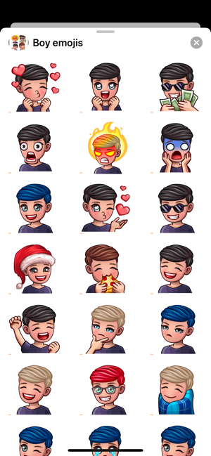 Boy New Emojis HD(圖3)-速報App