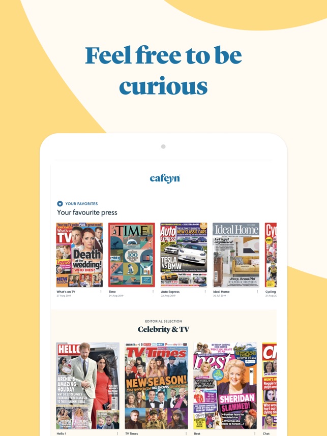 Cafeyn News And Magazine On The App Store