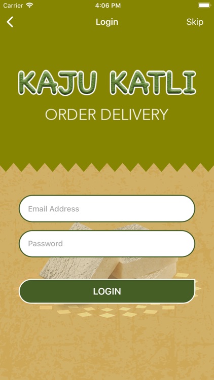 Kaju Katli Order Delivery