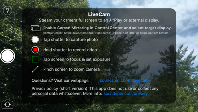 LiveCam – Fullscreen Monitor screenshot 4