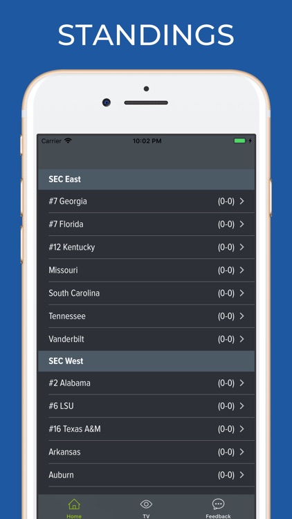 SEC Football Scores and Radio screenshot-6