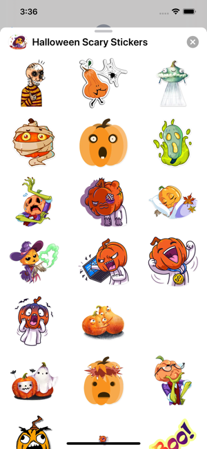 Spooky Scary Pumpkin Stickers(圖2)-速報App