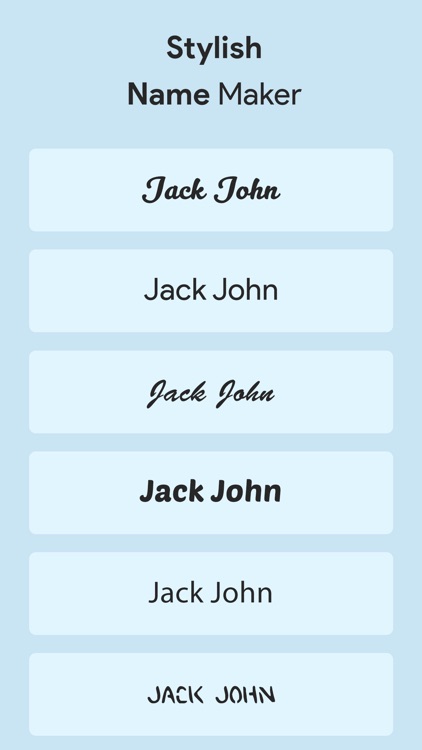 stylish fonts for names