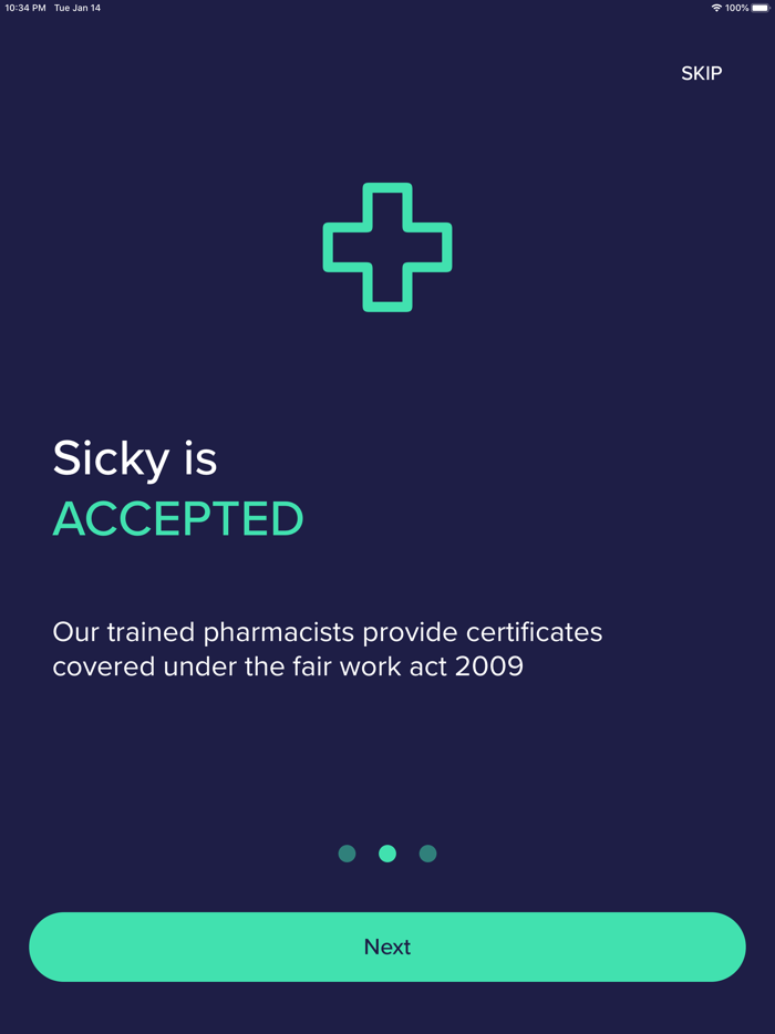 Sicky Medical Certificate