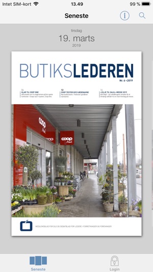 Butikslederen