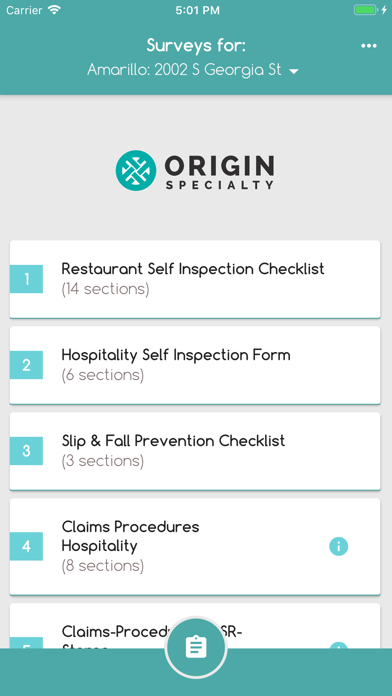 Origin Specialty Risk Mgmt App screenshot 2