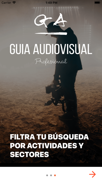 Guía profesional audiovisual screenshot 4