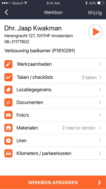 Crafter - Werkbon App screenshot-4