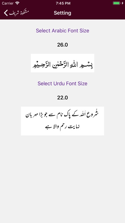 Mishkaat Shareef |Arabic |Urdu screenshot-5