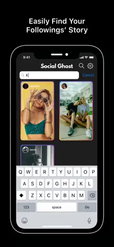 Screenshot 5 Social Ghost : Analizador iphone