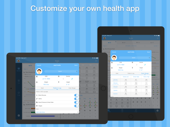 Glucose Wiz –  Blood Sugar Log and Medication Tracker screenshot