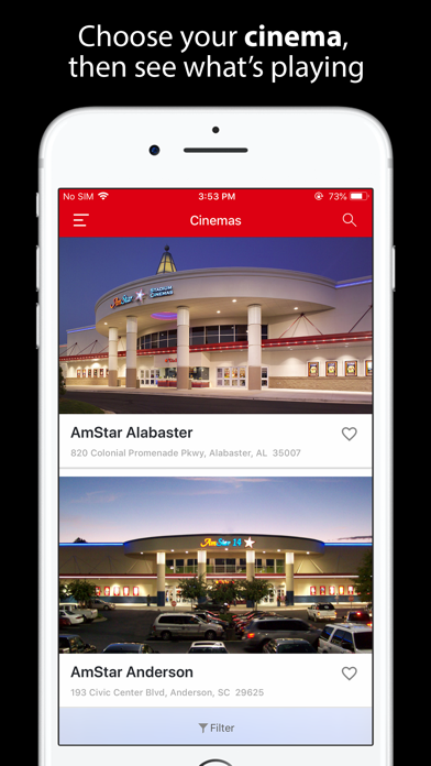 Grand & AmStar Mobile App screenshot 2
