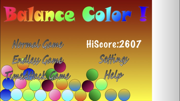 Balance Color Balls!