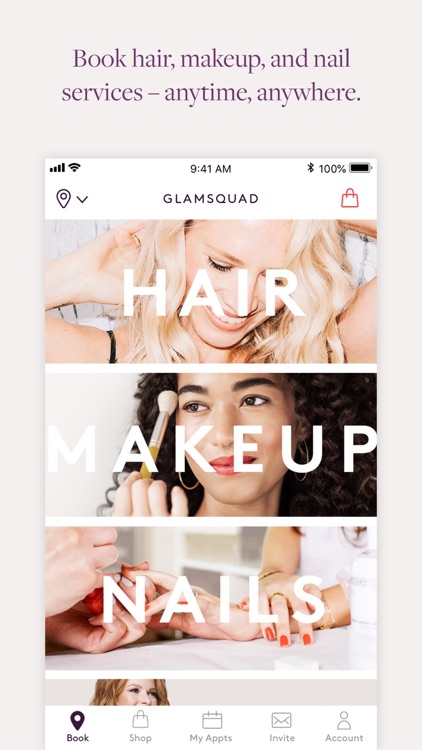 Glamsquad: On-Demand Salon App