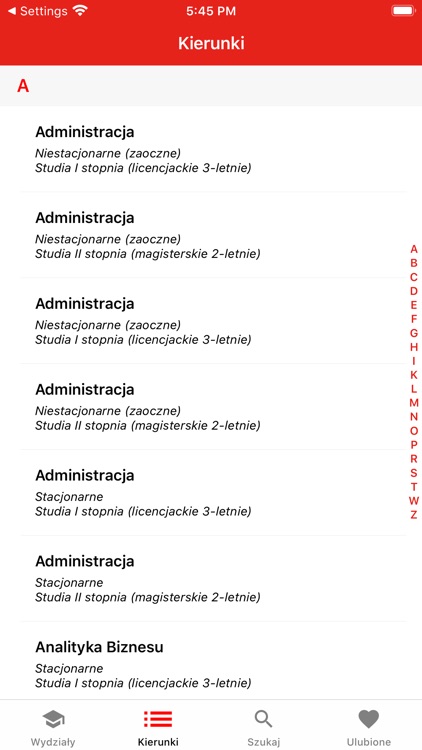 Informatory UŁ screenshot-3