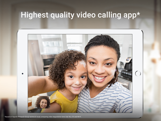 iPad Image of Google Duo