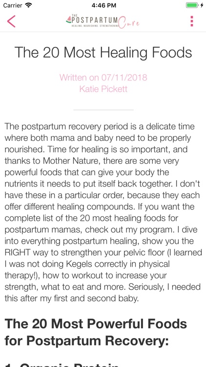 The Postpartum Cure screenshot-3