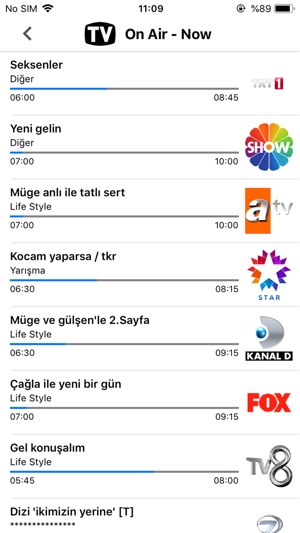 Turkey TV Schedule & Guide