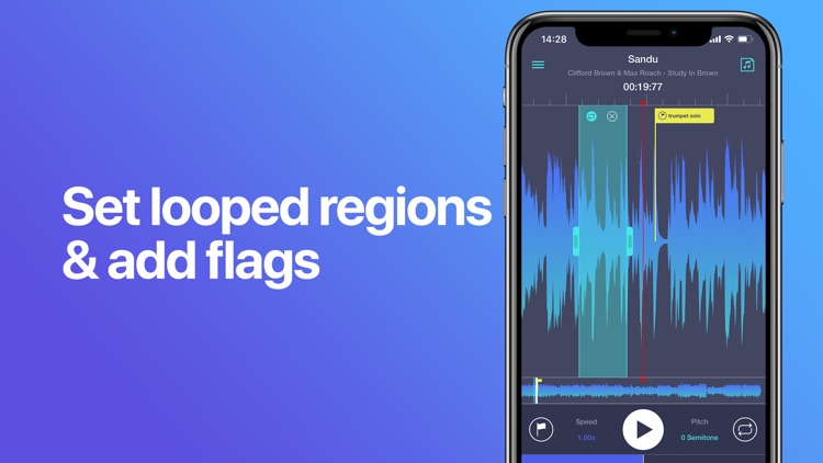 Transcribe+ Slow Down Music