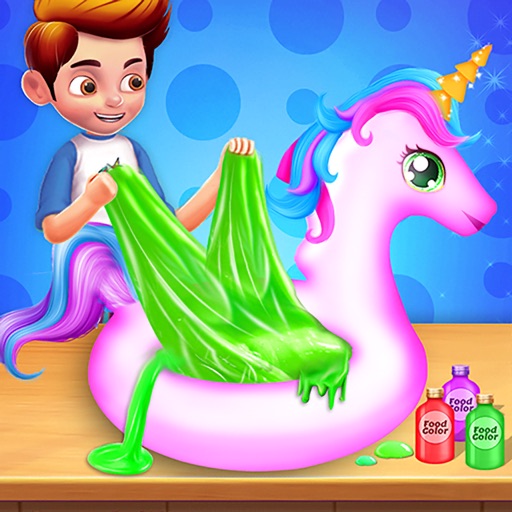 Unicorn Slime Maker Game