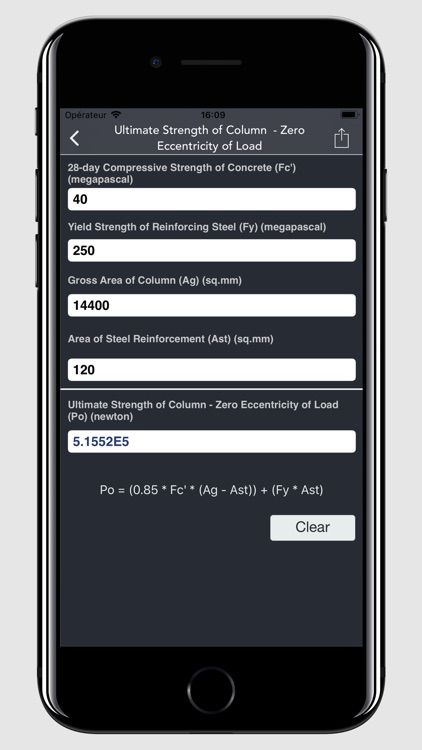 Column Construction Calculator screenshot-5