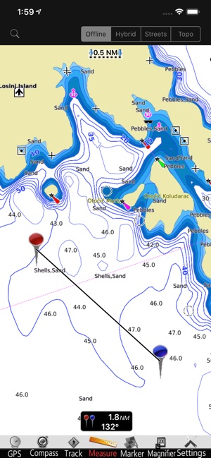 Croatia GPS Nautical Chart Pro