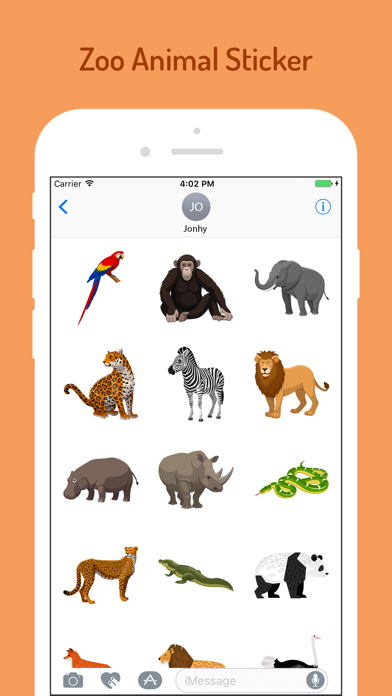 The Zoo Stickers screenshot 2