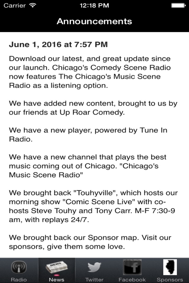 Chicago's Comedy Scene Radio screenshot 2