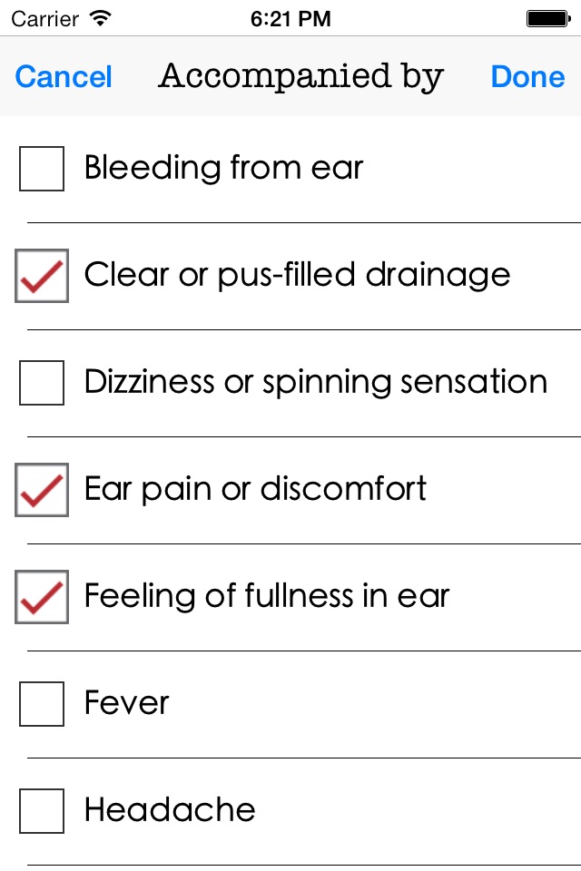 Symptoms Checker screenshot 3