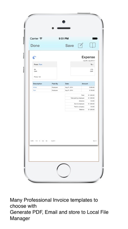 BusinessTravel Expense Track