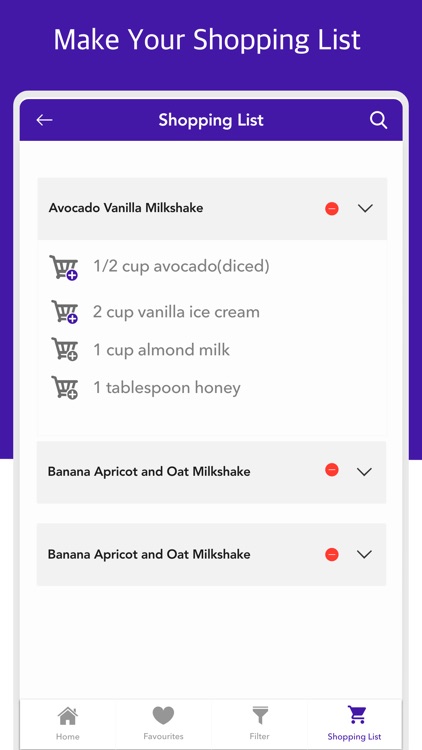 Diet shake & Milkshake Recipes screenshot-4