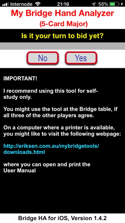 Bridge Hand Analyzer