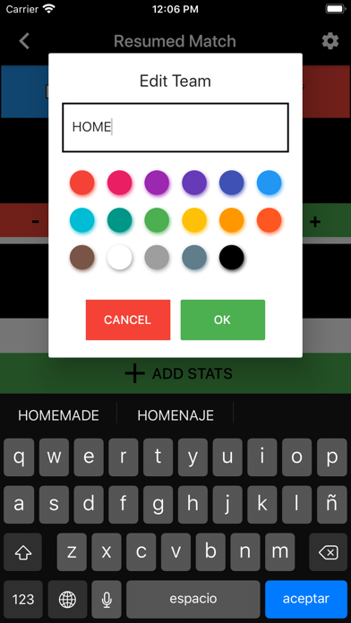 Match Scoreboard screenshot 3