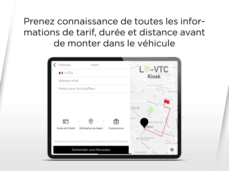 Le-VTC Kiosk