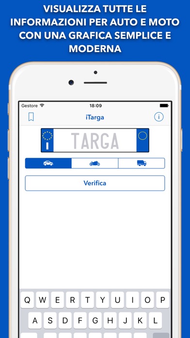 iTarga Pro - Controllo Targa app screenshot 0 by Ottorino Bruni - appdatabase.net