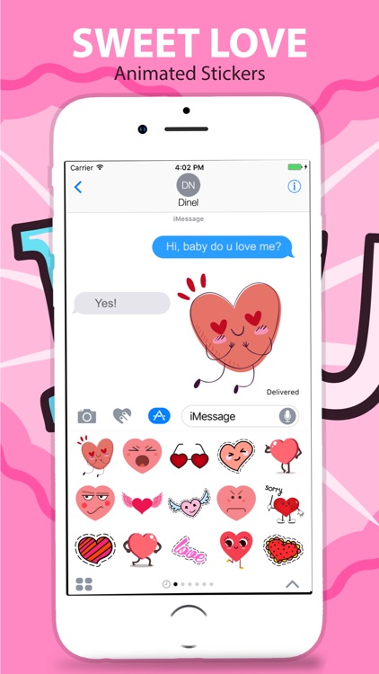 Animated Love Romantic Sticker screenshot-4