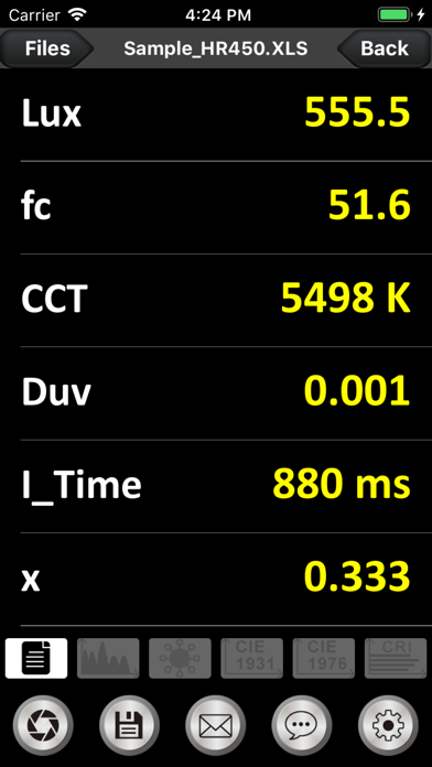 HiPoint PPF Analyzer HR-450 screenshot 2