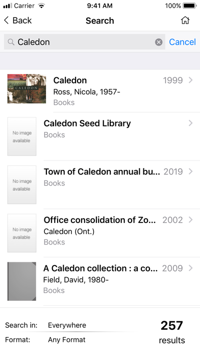 Caledon Public Library Mobile screenshot 3