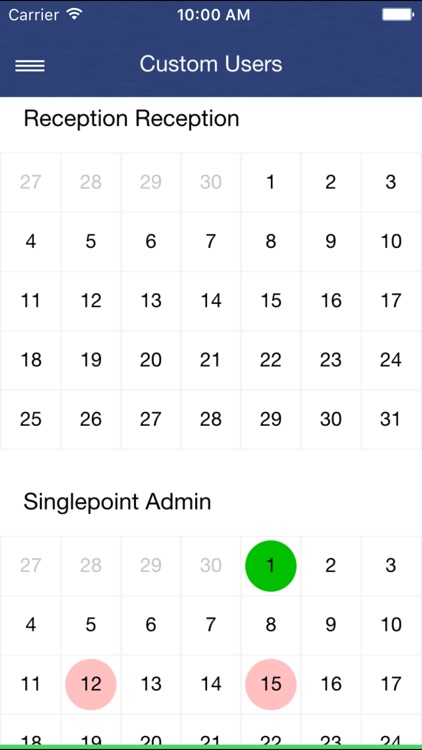 Singlepoint Calendar screenshot-3